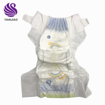 China Manufacturers Best Selling Plain Weave Baby Diapers In Bales for sale