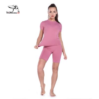 China Women's clothing quick-drying multi-color summer comfortable breathable sweat fitness and yoga wear for sale