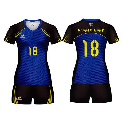 China Sports High Quality Volleyball Team Uniforms Jerseys Fashion Design From Toy Profession Customized Wholesale China for sale