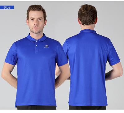 China Anti-Shrink Quick Dry Fabric Different Color Collar And Cuff Polo T-Shirt for sale