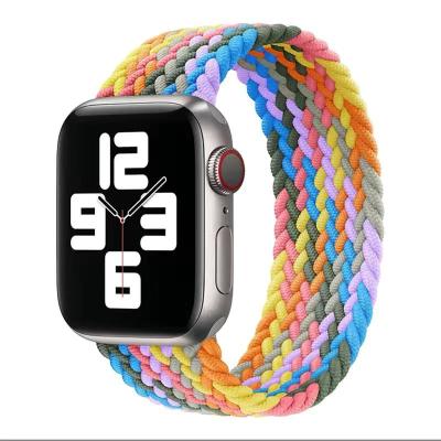 China Fashion. wholesale factory price custom sport buckle sport nylon for apple watch band series 5 6 7 for sale