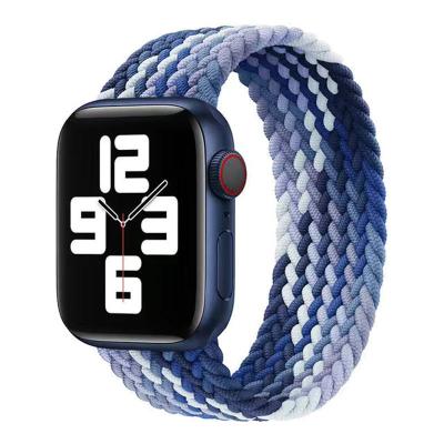 China Fashion. Wholesale High Quality Slim Smart Watch Sport Elastic Woven Band For Apple Watch Elastic Nylon Band for sale