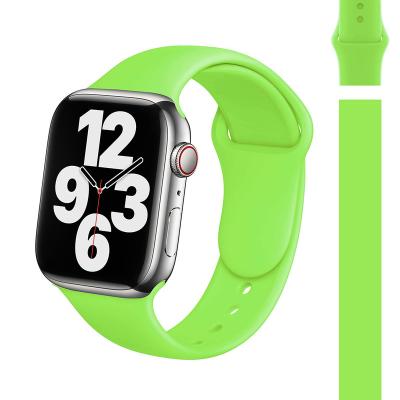 China Fashion. Sport Custom I Watch Series 6/5/4/3/2/1 Rubber Band 42Mm Strap 38Mm Silicone Strap Sports Watch Strap For Apple Watch for sale