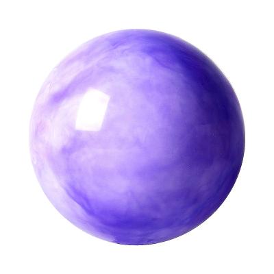 China Toy Yexi Inflatable Cloud Colorful Ball AQ8M805 Purple Rhythmic Gymnastics Ball PVC Rainbow Gym Pilates Custom Inflatable Ball zu verkaufen