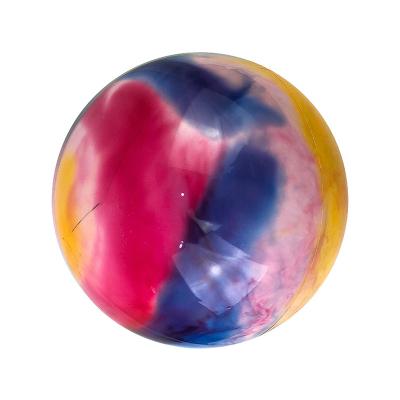 China Rhythmic Gymnastics Inflatable Ball PVC Rainbow Toy Yexi Inflatable Anti Cloud Yoga Ball PVC Customized Red Gym Pilates Ball AQ8M809 Te koop