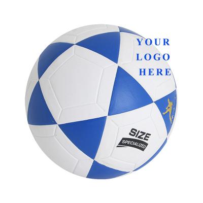 China Match.training. Yexi Brand Match Ball For Training Customize Cheap Size 5 PVC Football Soccer Wholesale Soccer Ball AQ8M815 Thermal Bonded Blue for sale