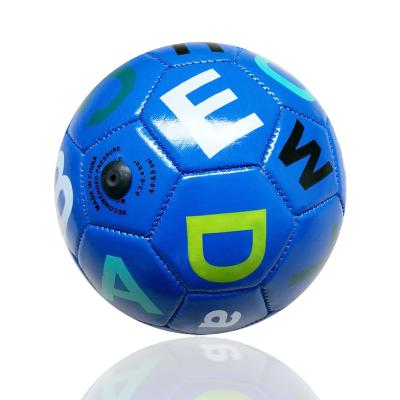 China Kids Soccer For Yexi Training Game Machine Stitched Soccer Balls Size 2 Number Alphabet Balls Toddler PVC Soccer Kids Toy Student AQ8F801 Blue soccer for sale