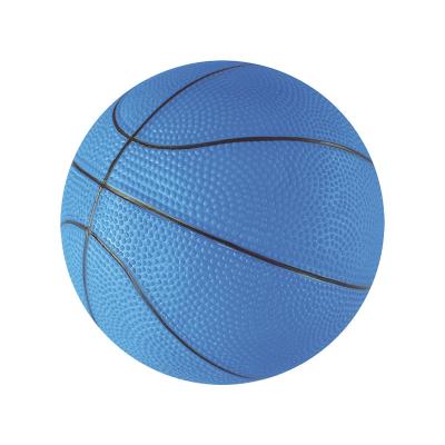 China Toy Yexi Wholesale Children Inflatable 2/3 Plastic Ball Toy AQ8F802 Blue Inflatable Kids Toy Baby Ball Basketball Mini Size for sale