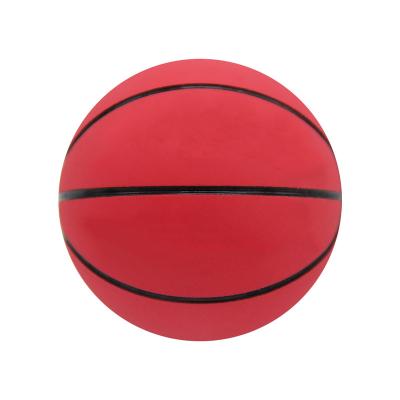 Cina Toy Yexi Kids Mini Rubber Sports Basketball 60mm Sports Toys For Children High Rebound Hollow Ball Relieve Anxiety Toy Balls AQ8F805 Red in vendita