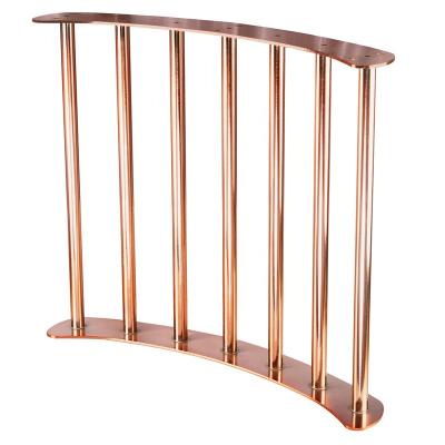 China Home Furniture Metal Table Legs Modern Indoor Indoor Stand Easy Installation Gold Iron Dining Desk Table Feet Stainless Steel Table Legs for sale