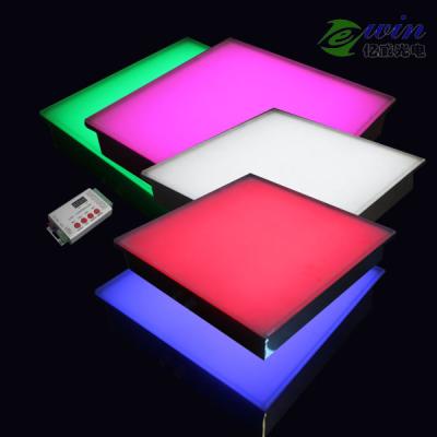 China dmx color change with glass led brick ,led tile light ,musical led sensor floor light for sale