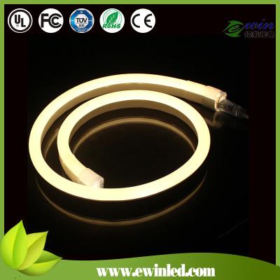 China LED high quality Neon flex 220V SMD2835 Colorful IP68 Waterproof rope string lamp + EU Power plug for sale