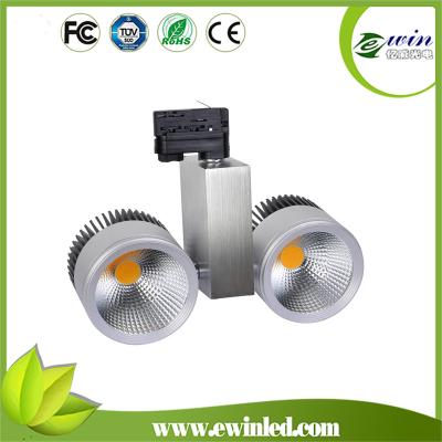 China COB Track light 50W Pure aluminium die-casting fine workmanship and high quality to shoot the light for sale