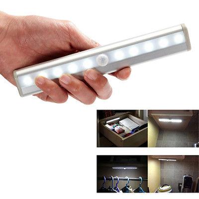 China Amazon Portable USB Rechargeable PIR Wireless Lamp Stick Bar wardrobe Light, motion sensor for sale