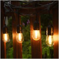 China Wedding Lighting, E27 Base Hanging Sockets Outdoor Decorative S14 LED Bulb String Lights for sale