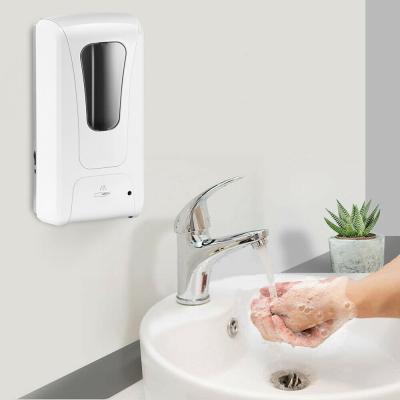 China Hot sale 1000/1200ml DC battery automatic sensor hand clean soap bag soap dispenser for sale