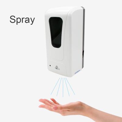 China Automatic Spray Soap Dispenser IR Touchless Alcohol Sanitizer Disinfectant for sale