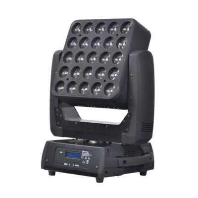 China Sports Stadiums Moving Light Matrix Head 25pcs 5*5 RGBW Led Moving Stage Light For Events Party LED for sale