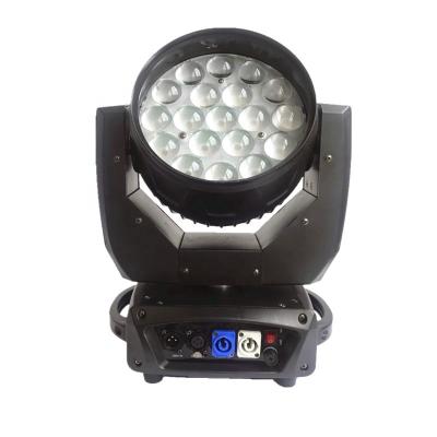 China Mac Aura 19*15W RGBW 4in1 LED Dicso DJ Moving Head Light Washing Hot Stage Sports Lights for sale