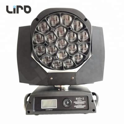 China Show bee eye k10 led moving head 19x15w rgbw 4in1 for sale