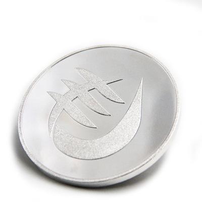 China Japan high quality custom metal silver challenge souvenir coin for collection and gifts for sale