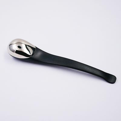 China China Mask Spoon Alloy Face Mask Spoon Black Mini Eye Cream Facial Cream Spoon Beauty Instrument for sale