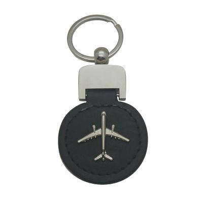 China Remembrance & Gifts Metal Smart Custom Leather Keychain Key Chain for sale