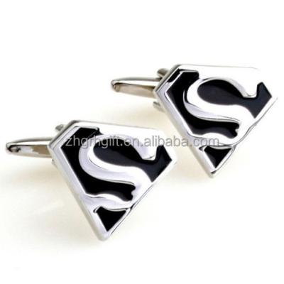 China Super Man Superman Superhero Man of Steel Cufflinks, Cuff Links, Gift for Men, Him, Father's Day for sale