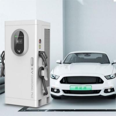 China Dual 80KW Gun EV Electric Car Charger EV Power Charging Station Type - 2 AF 02 for sale