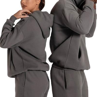 China Hot Sale QUICK DRY QUICK DRY Tracksuits Sweatshirts For Couples Oversized Matching Tracksuits Women Hoodie And Man Gear for sale