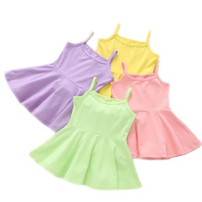 China Washable Washable Baby Bridesmaid Dresses Slip Dress Kids Dress For 1 Year Old Baby for sale