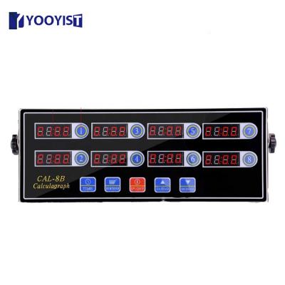 China YOOYIST Sustainable Events Digital Clock Multiple Reminder Cooking Commercial 8 Channel Adjustable Kitchen Timer for sale