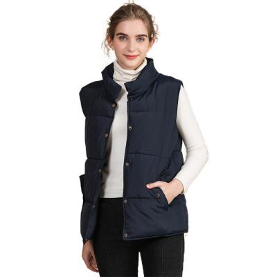 China Fashion Wholesale New Design Women's Breathable Vest Jacket Plus Size Stand Collar Stripper Sleeveless Vest Jacket for sale