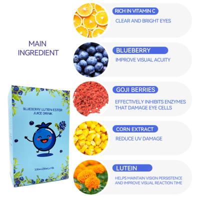 China Eyes Care Blueberry Drinks Energy Drinks Flavor Blueberry Eye Care Drinks Health Care Supplements With Lutein And Zeaxanthin for sale