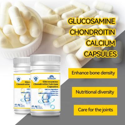 China Arthritis Glucosamine Sulfate Chondroitin Capsules Improve Bone Density Sulfate Glucosamine Chondroitin Calcium Capsules for sale