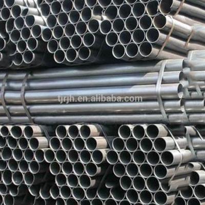 China Structure Pipe Erw Black Round Metal Carbon Pipe Fittings ERW Stainless Steel Pipe for sale