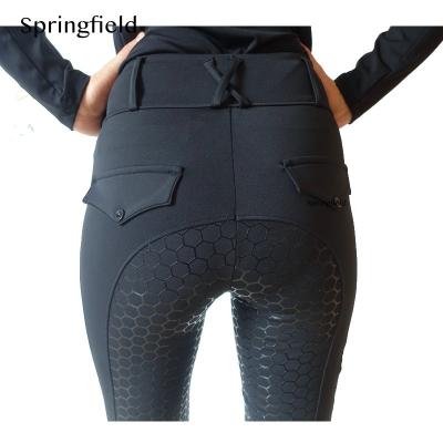 China Moisture wicking Breeches Ladies Longiness Equestrian Clothing Manufacturer SF RTS Horse Riding Legging Jodphurs Pants Quality for sale