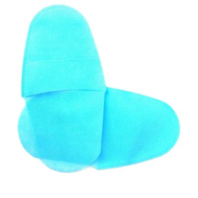 China Cheapest disposable slippers nail beauty spa pedicure breathable nonwoven slipper for sale