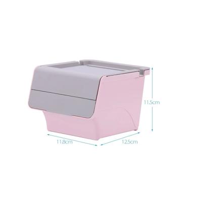 China New Style Sustainable Kids Storage Box Plastic Storage Box With Lid Renovate Storage Box for sale