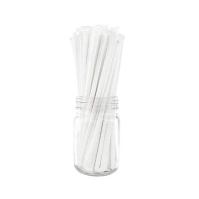 China Simplicity 2021 New Food Grade PLA Eco-friendly Disposable Biodegradable Plastic Drinking Customized Straws for sale