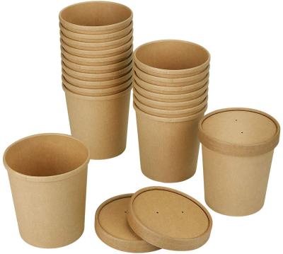 China Custom Ice Cream Disposable Outdoor Biodegradable Environmental Paper Cup Flatware Travel Eco-Friendly Cutlery for sale