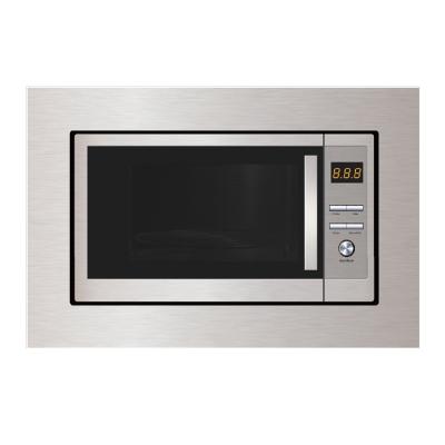 China Hotel 20L Orange Color LED Display Electronic Control Stainless Steel Microwave Oven for sale