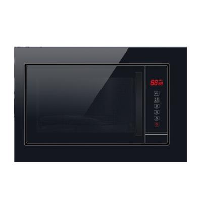 China Hotel 20L Electronic Control 700W Microwave Power Stainless Steel Outlook Microwave Oven for sale