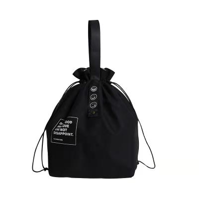 China New style strain strap heat insulation bag large capacity cotton and industrial style picnic lunch canvas bag for sale