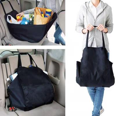 China Folding Car Organizer Hanging Storage Bag for Car Truck SUV Van RV Space Saving Car Organizer for sale