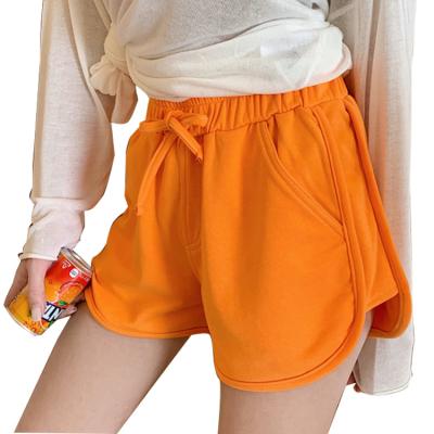 China Anti-wrinkle 2022 spring summer sports short pants girls beach loose casual one line working shorts for women mujeres de Para de cortos culottes for sale