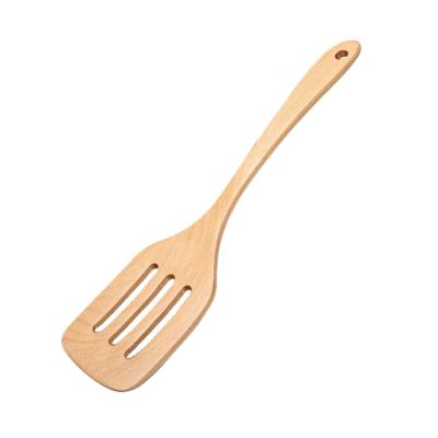 China Sustainable Natural Kitchen Utensils, Wholesale Sustainable Birch Wood Spatulas, Kitchen Wood Cookware for sale