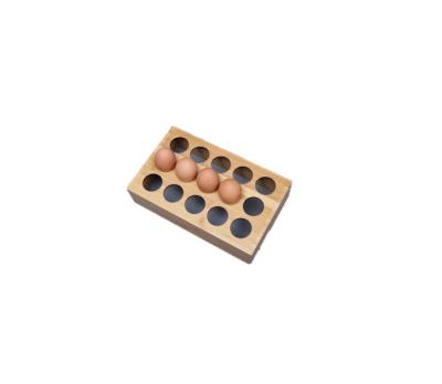 China Viable organizers storage boxes racks, cutlery rack egg, wholesale wooden egg storage box for sale