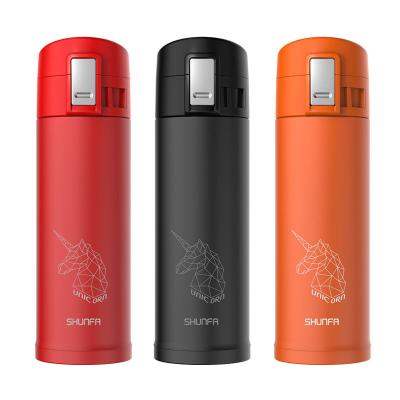 China Hot Selling 304 Stainless Steel Portable Water Bottle Vacuum Cups Double Wall Insulated for sale