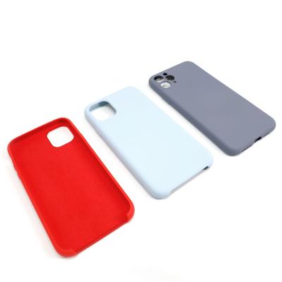 China Hot Selling Durable Silicone Case, Soft Phone Case For iPhone 11, For iPhone 11 Pro Max 12 Case Liquid Silicone for sale